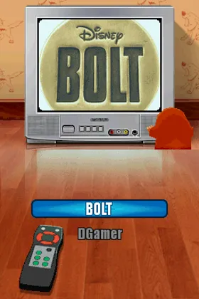 Bolt (USA) (En,Fr,Es) screen shot title